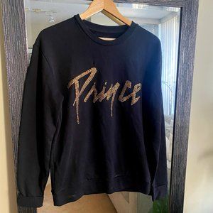 ZARA - PRINCE gold glitter sweater for men & women